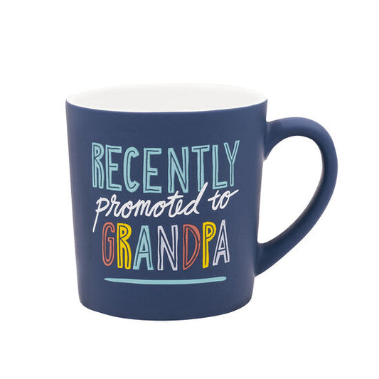 Recently Promoted to Grandpa Matte Mug