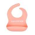 Nom Nom Nom Silicone Bib