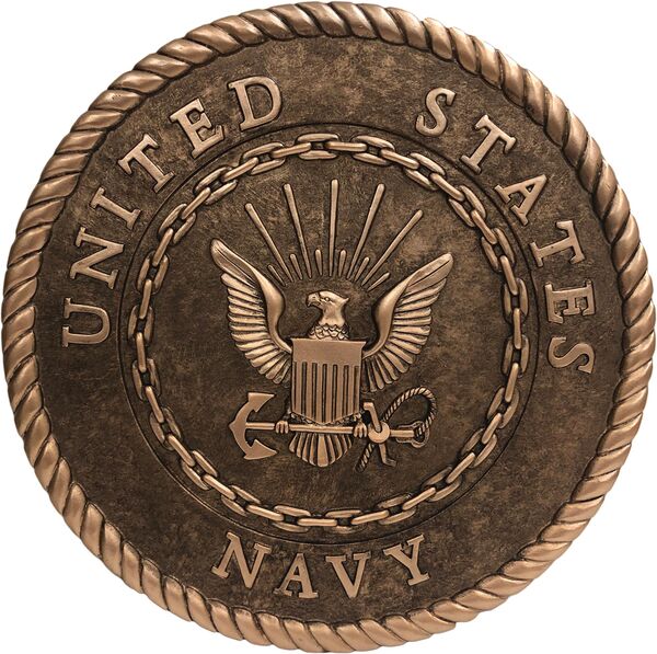 Navy Bronze Tone Stepping Stone