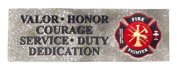 Firefighter Desk Sign