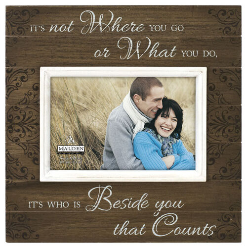 It's Not Where You Go Or What You Do...Frame