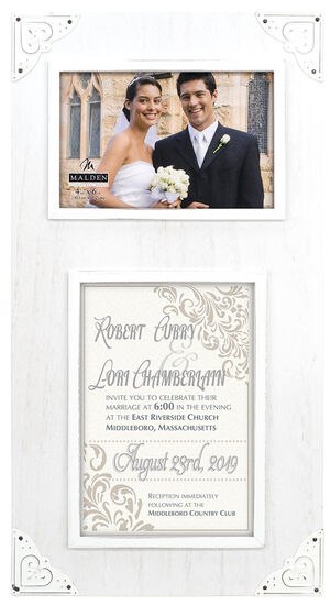 Wedding Invitation and 4x6 Frame