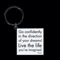 Go confidently keychain