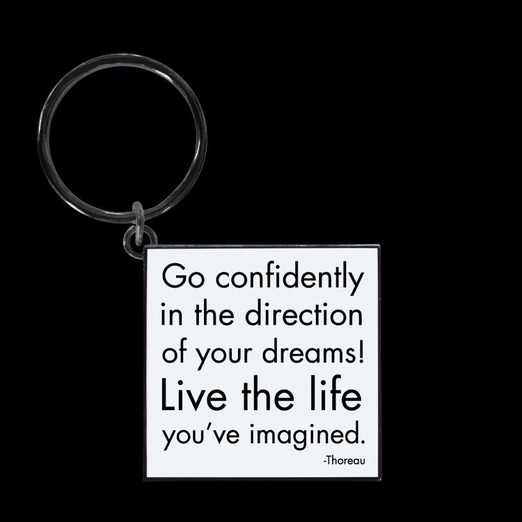 Go confidently keychain