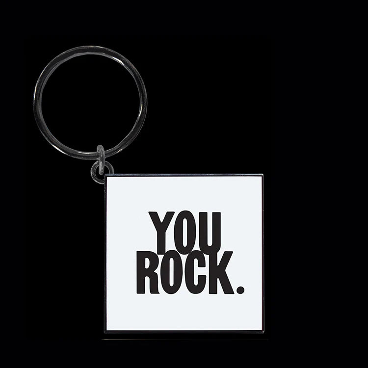 You rock keychain