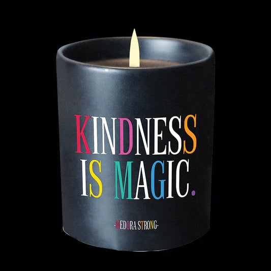 Kindness is magic candle