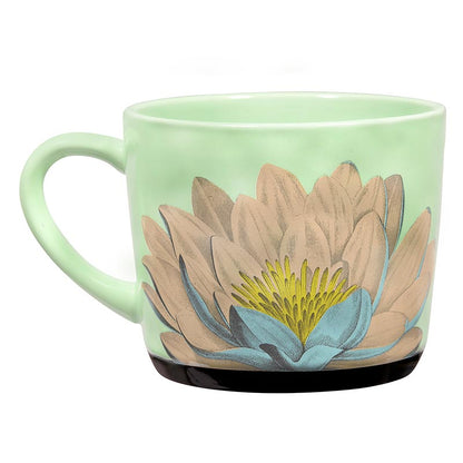 Retired Floral Green Mug