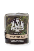 The MANdle Mountain Man Candle