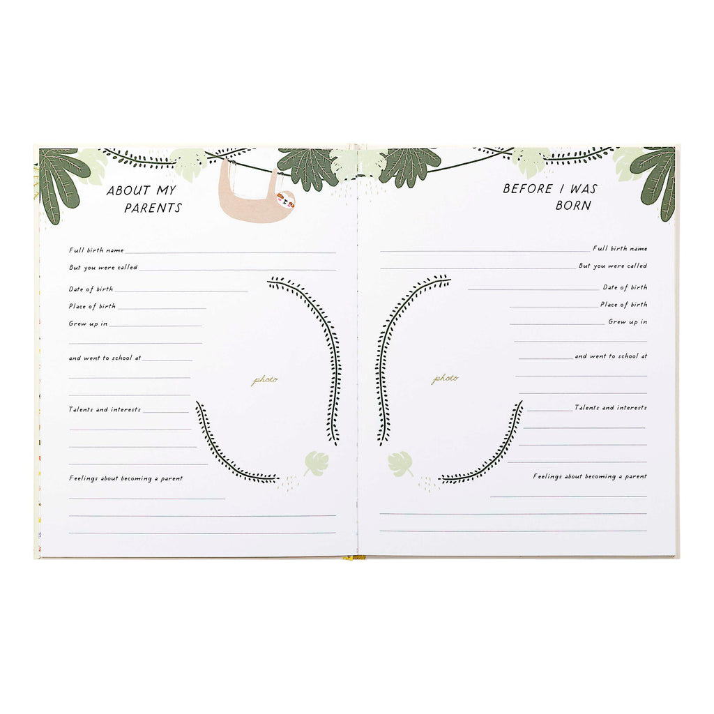 Baby Memory Book - Wild About You