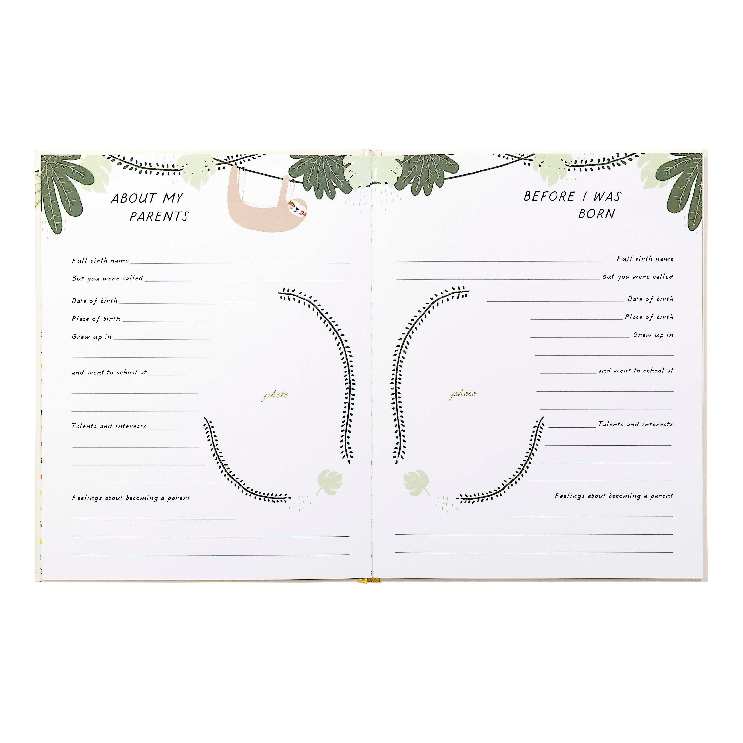 Baby Memory Book - Wild About You