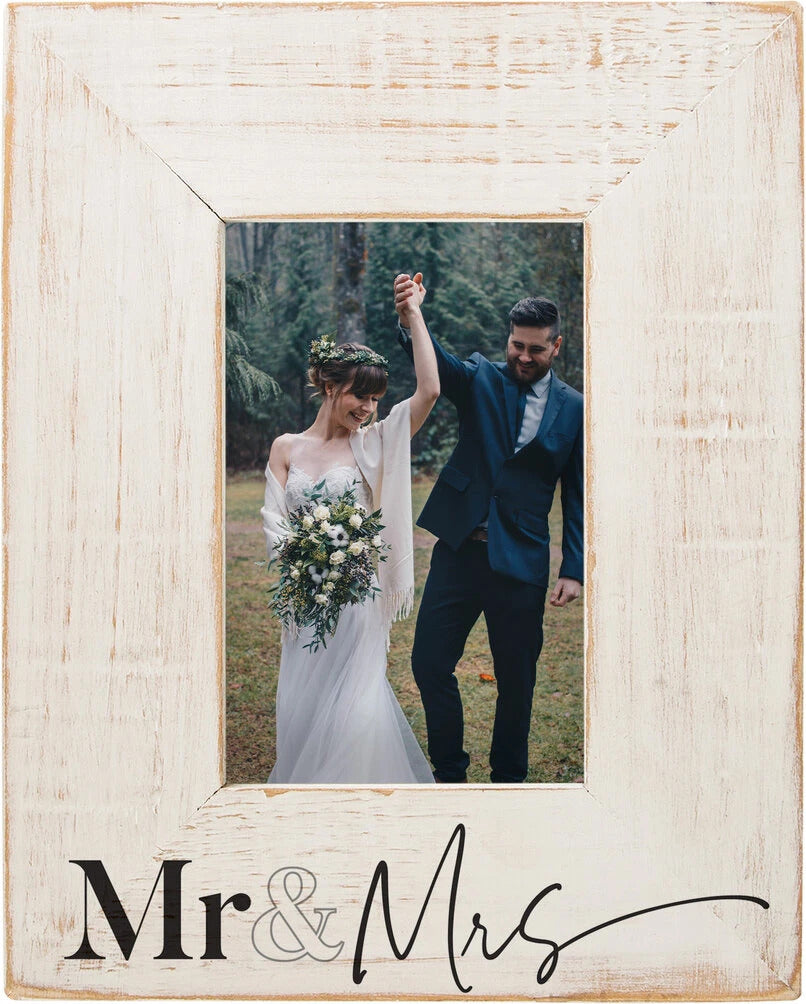 Mr & Mrs Photo Frame