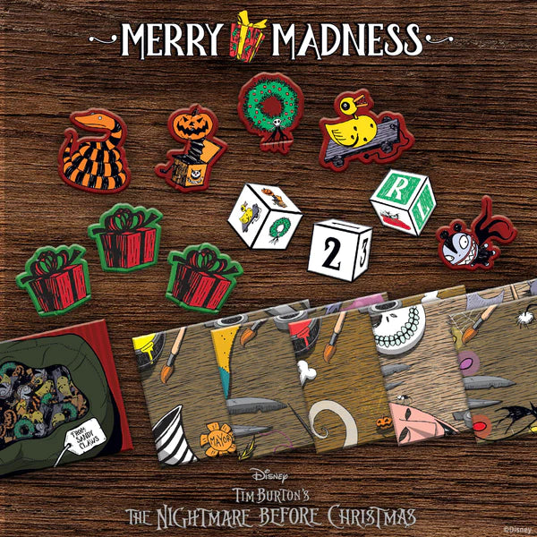 Merry Madness Nightmare Before Christmas Game
