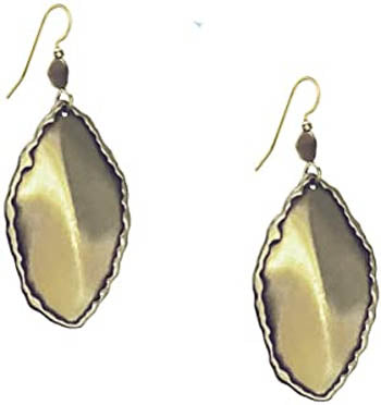 Silver Forest Irregular Diamond & Frame Earrings