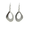 Silver Forest Silver Open Organic Shape Earrings