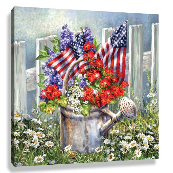 Patriotic Garden Pizazz Print
