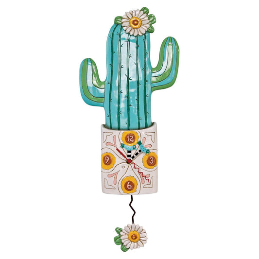 Desert Bloom Pendulum Clock