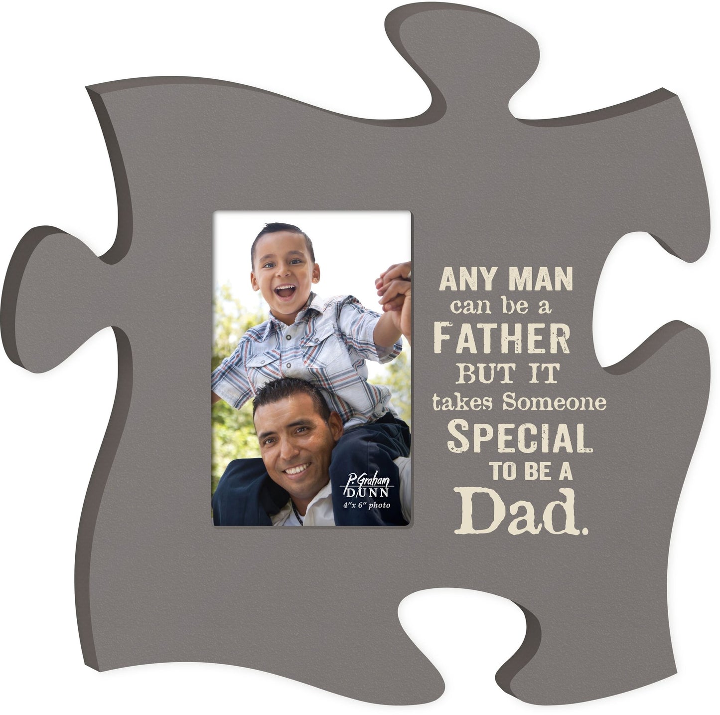 Any Man...Puzzle Piece Photo Frame