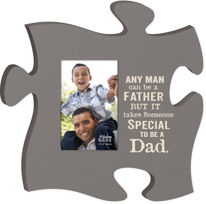 Any Man...Puzzle Piece Photo Frame