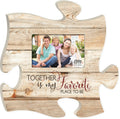 Together is My Favorite Place to Be Puzzle Piece Photo Frame