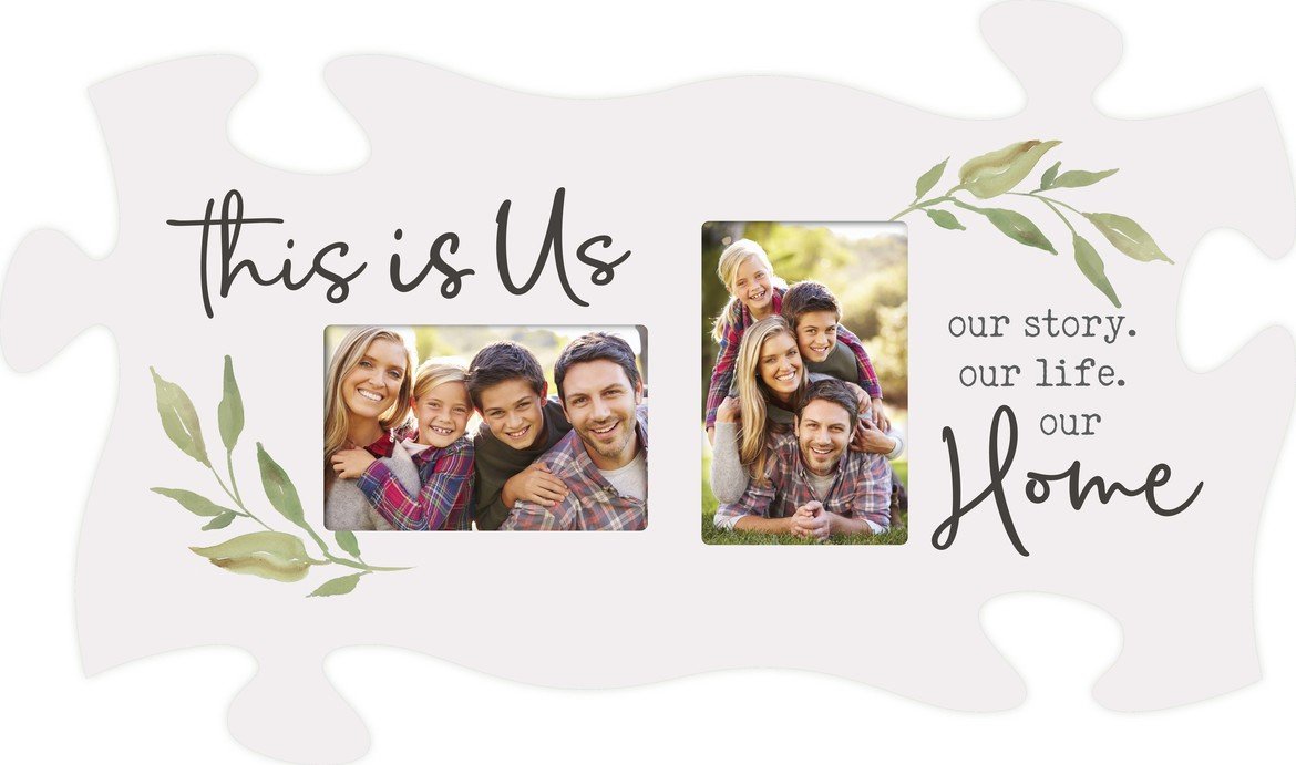 This is Us Our Story. Our Life..Puzzle Piece Photo Frame