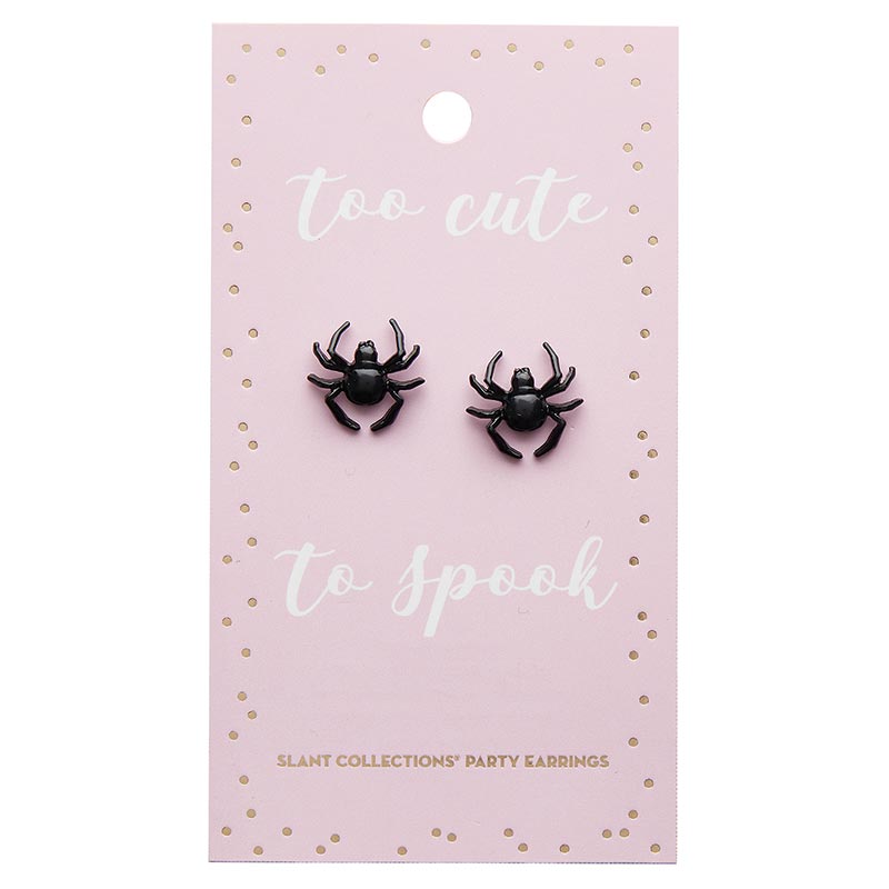 Too Cute to Spook Spider Earrings