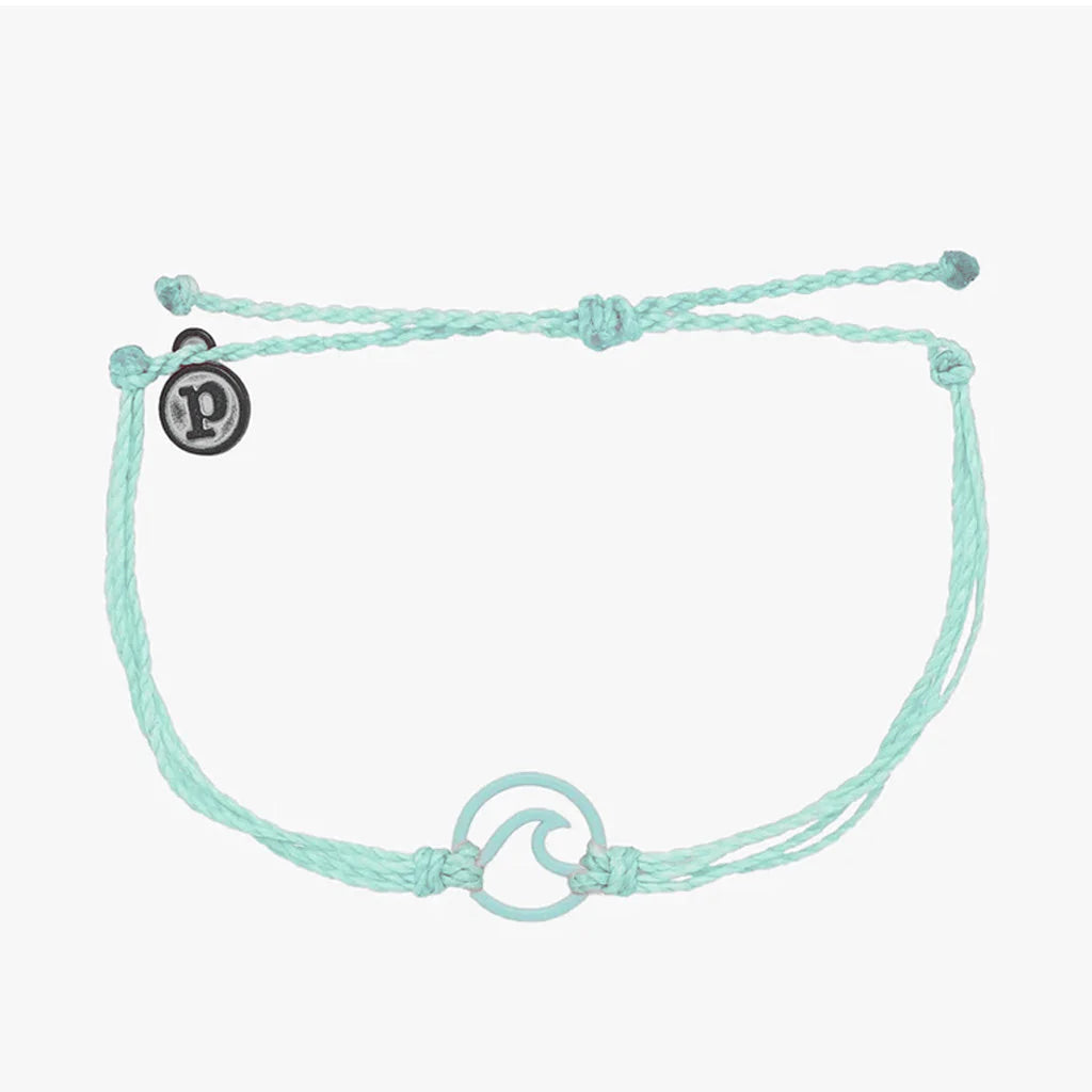Enamel Wave Aqua Bracelet