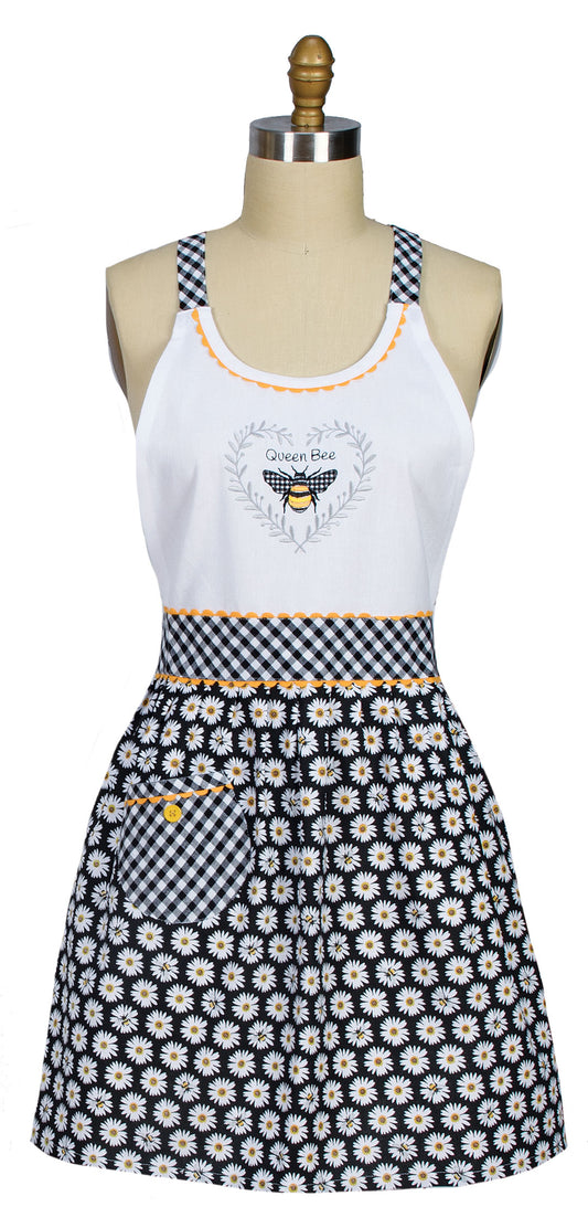 Save the Gnomes Queen Bee Hostess Apron