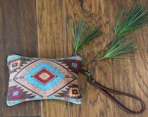 Autumn Lake Wristlet