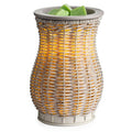 Graywash Wicker Illumination Fragrance Warmer