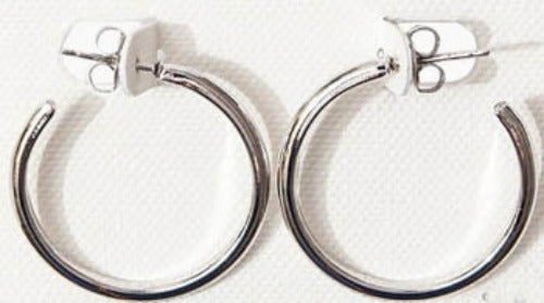 Spirit by Silver Forest Knife Edged Hoop Earrings