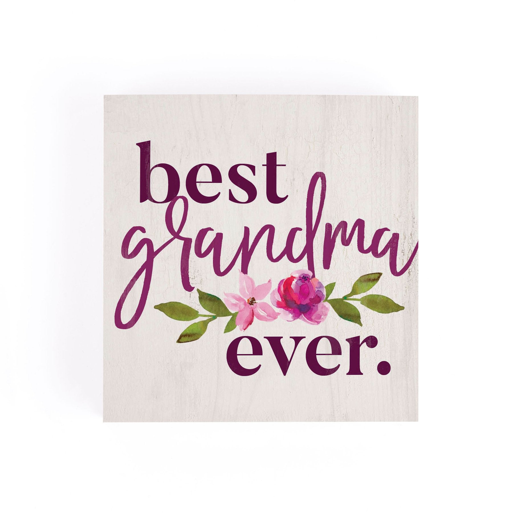 Best Grandma Ever Word Block