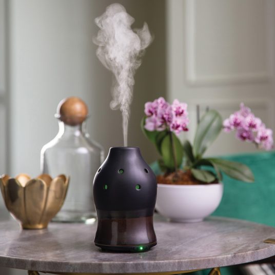 Black Dipped Medium Ultra Sonic Oil Diffuser