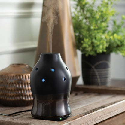 Black Dipped Medium Ultra Sonic Oil Diffuser