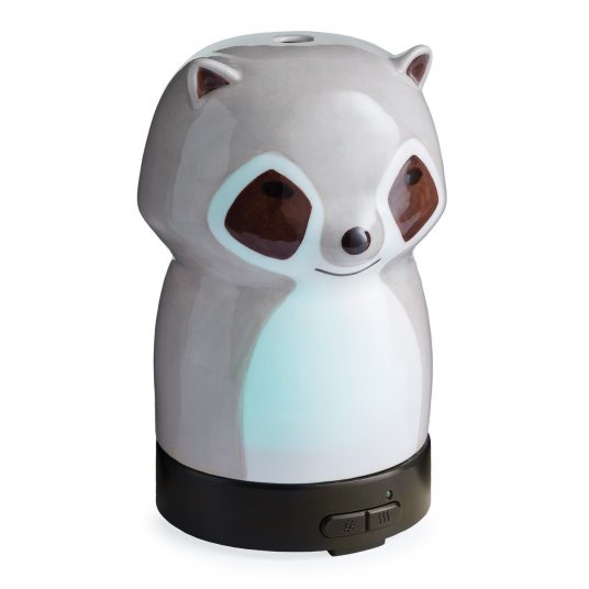 Raccoon Medium Ultra Sonic Oil Diffuser Airome' Candle Warmer