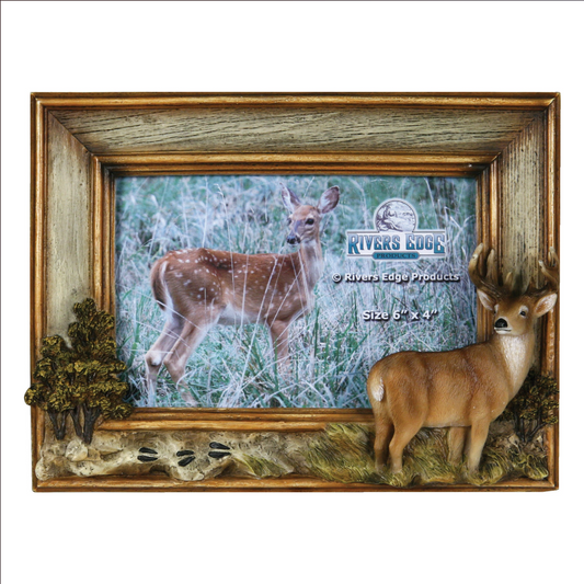 Deer Picture Frame 4in x 6in