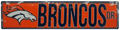 Denver Broncos Street Sign