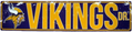 Minnesota Vikings Street Sign