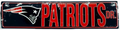 New England Patriots Street Sign