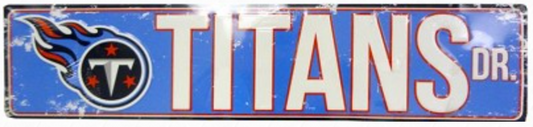 Tennessee Titans Dr Street Sign