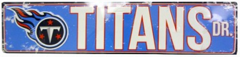Tennessee Titans Dr Street Sign