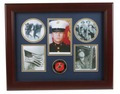 U.S. Marine Corps Medallion 5 Picture Collage Frame