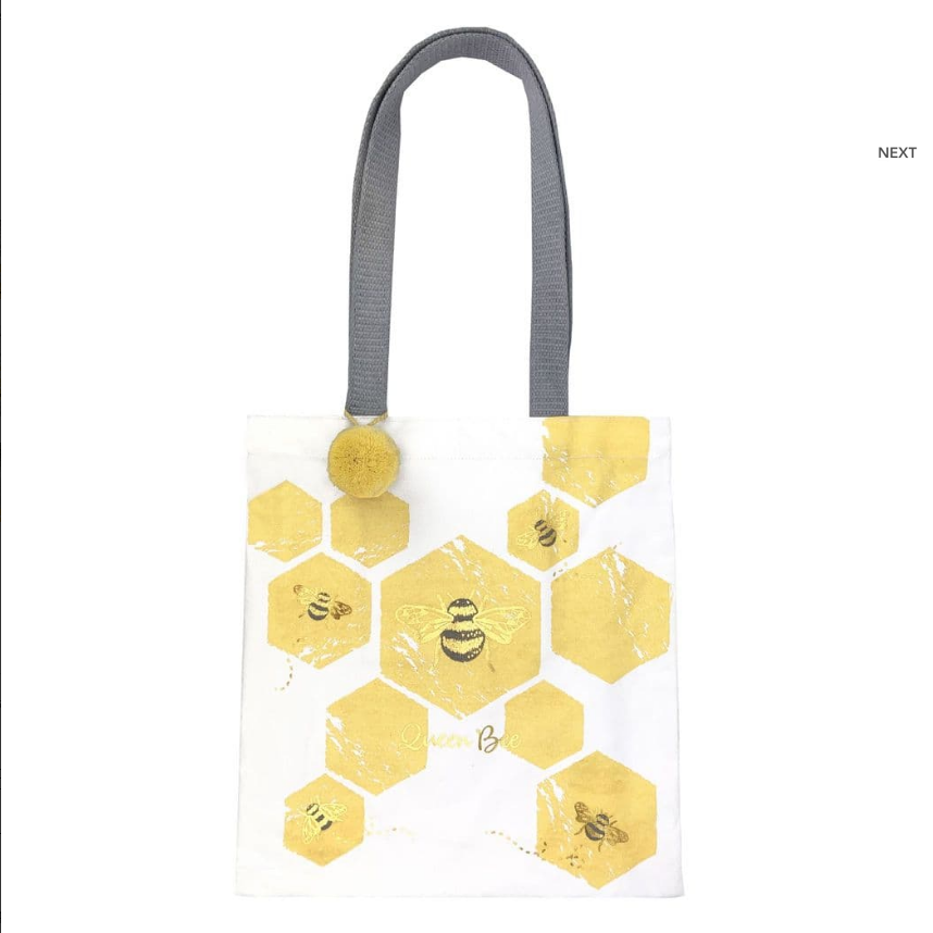 Bee Canvas Market Tote