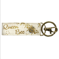 Bee Canvas Key Ring