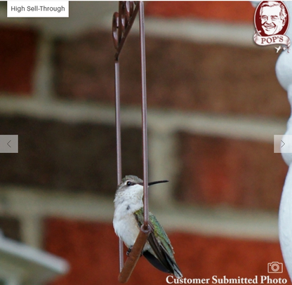 POP'S Original Hummingbird Swing (Brown)