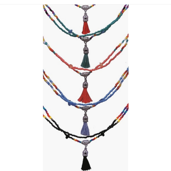 Native Tassel Style Anklets