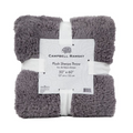 Plush Sherpa Throw Blankets, 50x60 in, Assorted Solid Colors