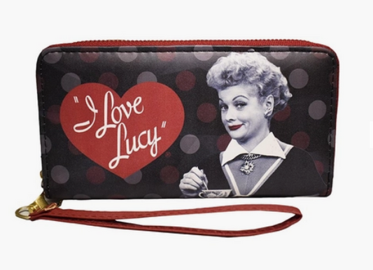 I Love Lucy Red Heart Wallet