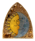 Sun and Moon Glass Nightlight