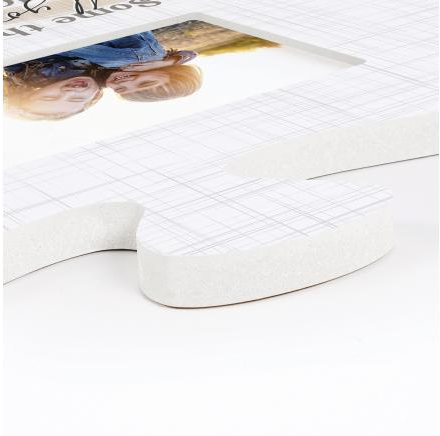 Some Things Just Fill Your Heart Without Trying Puzzle Piece Photo Frame