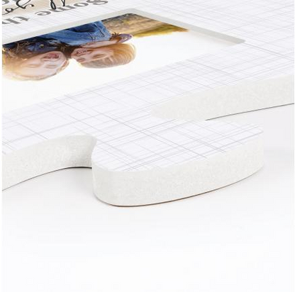 Some Things Just Fill Your Heart Without Trying Puzzle Piece Photo Frame